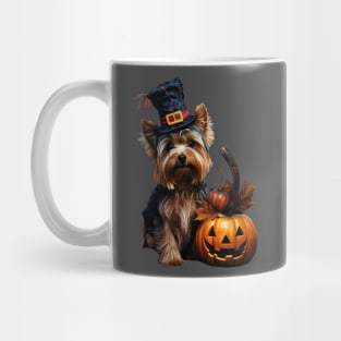 Yorkshire terrier Halloween Mug